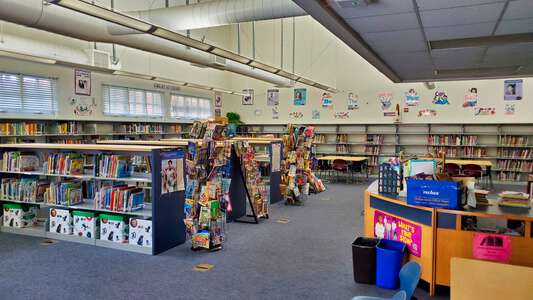 Johnson Elementary School Library in San Diego