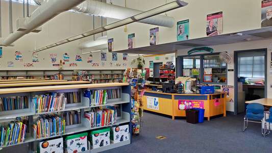 Johnson Elementary School Library in San Diego
