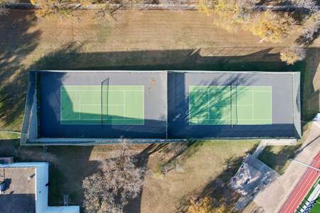 Polytechnic High School Tennis Courts in Fort Worth