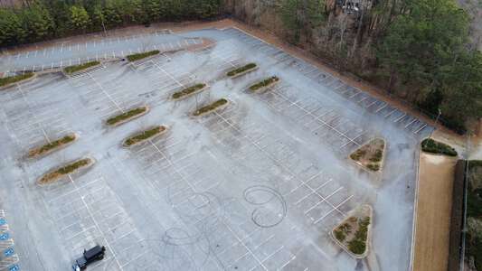 Dacula High School Parking Lot - Baseball Field in Dacula