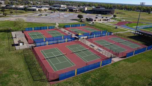 Wichita Northwest High School Tennis Courts in Wichita 3
