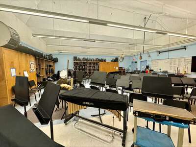 Parrish Middle School Band Room in Salem