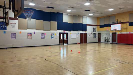 Dolores Huerta Elementary School Gym in Fort Worth
