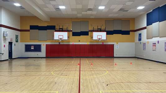 Dolores Huerta Elementary School Gym in Fort Worth