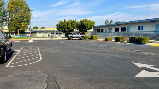 Justin Early Learners Academy Parking Lot - Front in Simi Valley