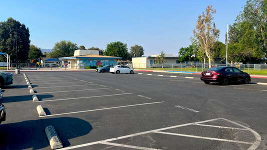 Justin Early Learners Academy Parking Lot - Front in Simi Valley