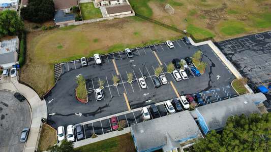 Los Altos Elementary School Parking Lot - Back in Whittier 2