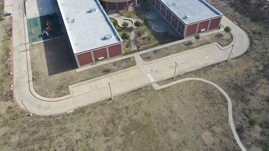 Henrie Elementary School Parking Lot - Staff (Back) in Dallas