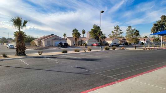 Cunningham - Cynthia Elementary School Parking Lot - Entrance in Las Vegas 2