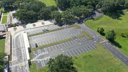 Cotee River Elementary School Parking Lot - Front in New Port Richey