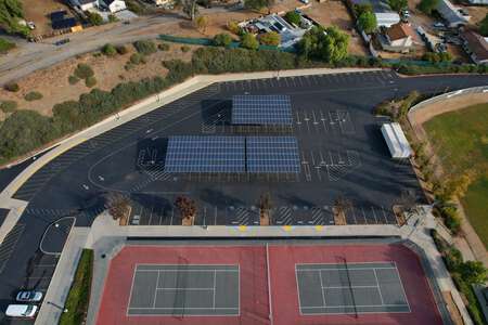 Parking Lot - Tennis Courts