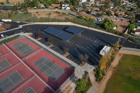 Mission Hills High School Parking Lot - Tennis Courts in San Marcos