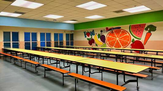 Sweetwater Elementary School Cafeteria in Sweetwater