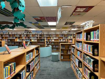 Bridger - Jim Middle School Library in North Las Vegas