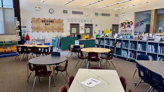 Guadalupe Elementary School Library in San Jose