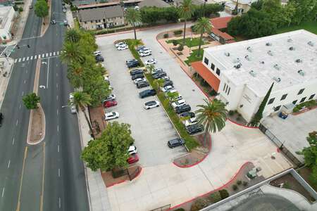 Cajon Valley Union School District Parking Lot in El Cajon