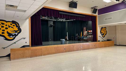 Cedar Valley Middle School Cafeteria in Austin
