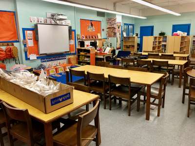 Hawkins Street School Library in Newark
