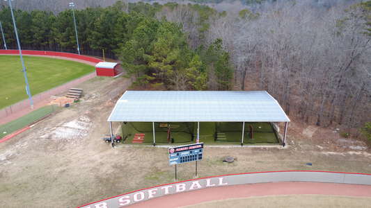 Archer High School Batting Cages in Lawrenceville