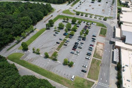 Grayson High School Faculty Parking Lot in Loganville