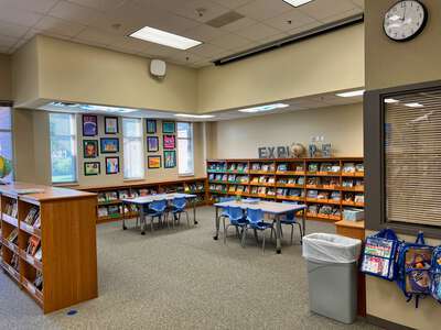 Friendship Elementary School Library in Fort Worth