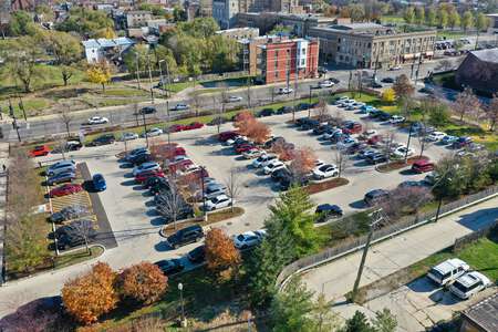 Marshall - John Marshall Metropolitan High School Parking Lot - Back in Chicago