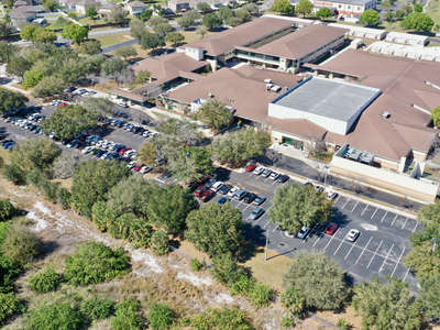Meadow Woods Middle School Parking Lot in Orlando