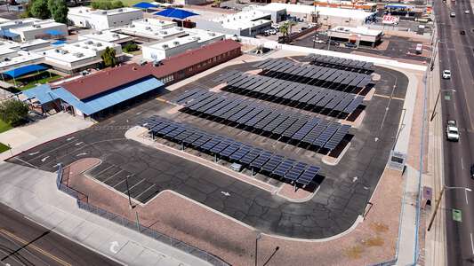 Heard Elementary School Parking Lot in Phoenix