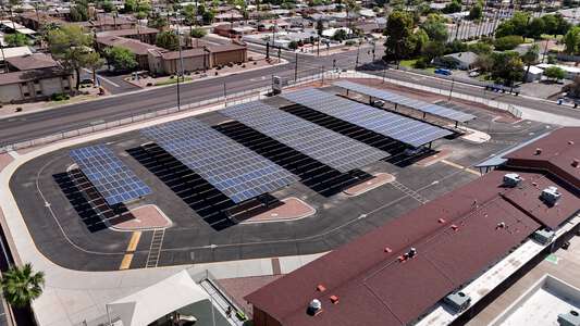 Heard Elementary School Parking Lot in Phoenix