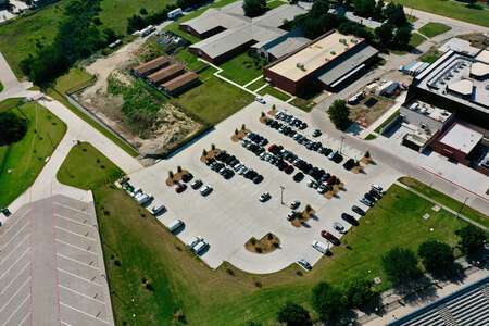 NISD Admin Building  Parking Lot - West in Justin