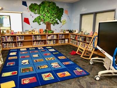 Timber Lakes Elementary School Media Center in Orlando
