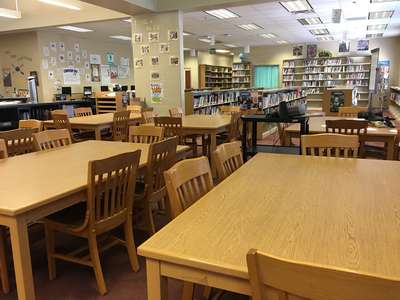 Wenonah High School Library in Birmingham