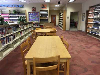 Wenonah High School Library in Birmingham