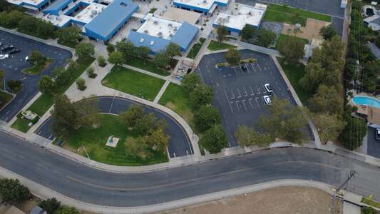 Elizabeth T. Hughbanks Elementary School Parking Lot 1 in Rialto 2
