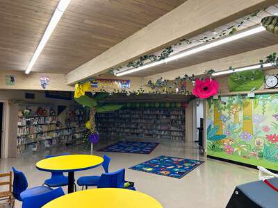 Blue Lakes K-8 School Library in Miami