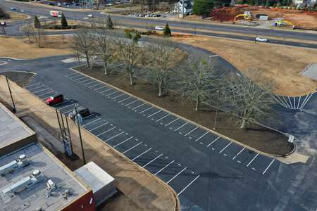 South Forsyth High School Parking Lot - Back in Cumming