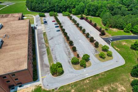 Couch Middle School Parking Lot - Rear in Grayson