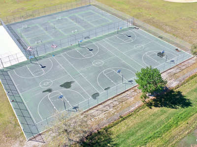 South Creek Middle School Basketball Courts in Orlando