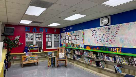 Ben Sheppard Elementary School Media Center in Hialeah