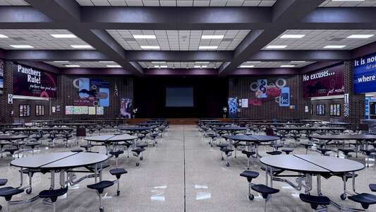 Grantham Academy Cafetorium in Houston