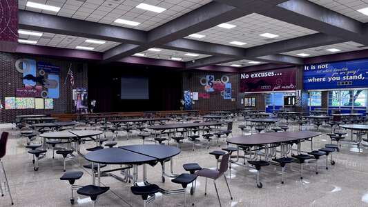 Grantham Academy Cafetorium in Houston