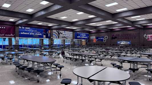 Grantham Academy Cafetorium in Houston