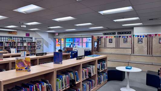 La Ballona Elementary School Library in Culver City