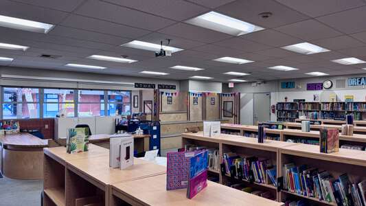 La Ballona Elementary School Library in Culver City