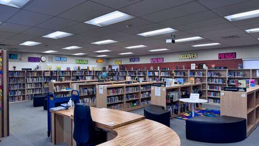 La Ballona Elementary School Library in Culver City