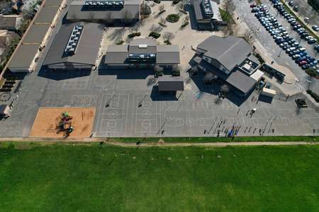 Sunrise Elementary School Outdoor Basketball Courts in Rancho Cordova