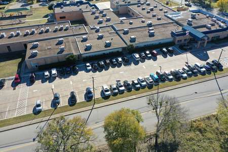 Benbrook Elementary School Parking Lot in Benbrook