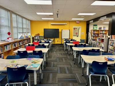S S Conner Elementary School Library in Dallas 2