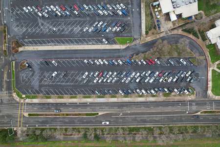Franklin High School Parking Lot - Side in Elk Grove