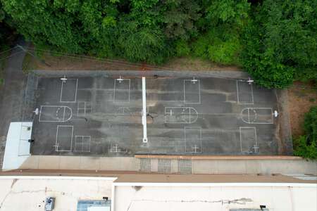 Creekland Middle School Outdoor Basketball Courts in Lawrenceville 2
